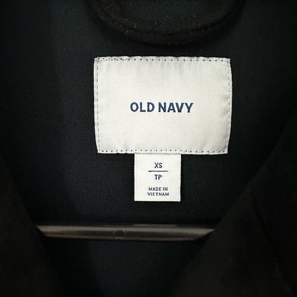 old navy suede black jacket - Picture 5 of 6